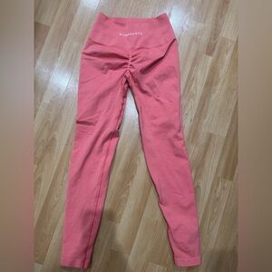 Alphalete Pink Leggings small EUC